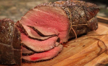 Perfectly Cooked Roast Beef on