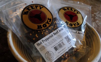 Excited: local beef jerky
