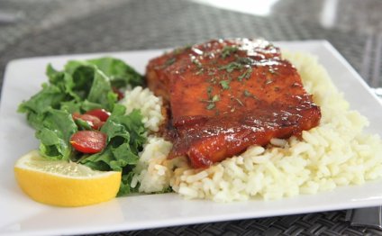 Honey glazed salmon recipe 7