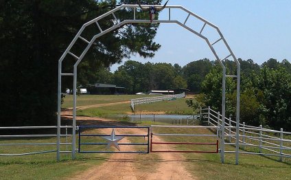 Entrance to The Red Bull Ranch