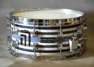 corian granite custom snare drum