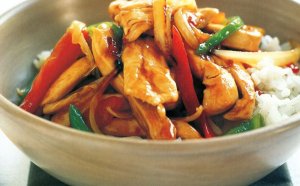 Teriyaki Chicken Stir fry recipe with noodles