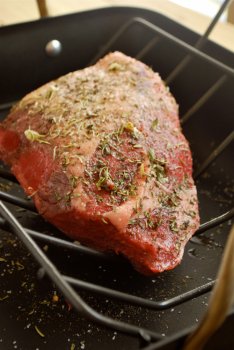 Roast Beef recipe and images by Lacey Baier, a sweet pea chef