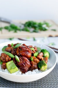 Simple Chicken Teriyaki Stir Fry | http://cafedelites.com