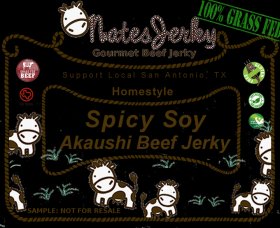 Spicy Sample Label